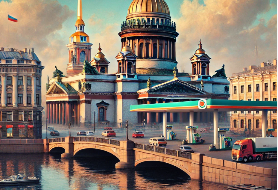 Цена бензина в СПБ