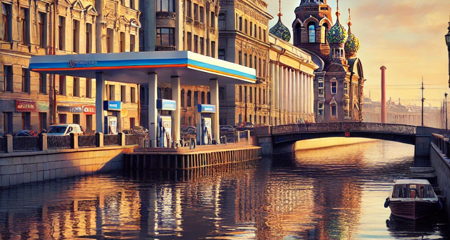 Цена бензина и Дт в СПБ
